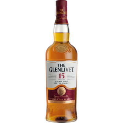 Glenlivet 15 year single malt scotch