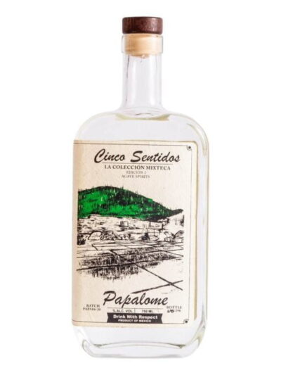 Cinco Sentidos Papalome Mezcal