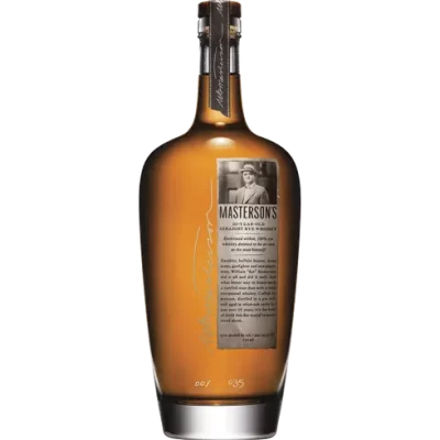 Masterson’s Rye Whiskey 10 Year 750ml