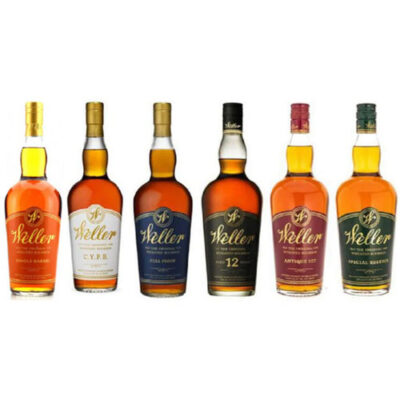 Weller Complete Set of 6 bottles all 750ML