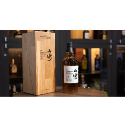 The Yamazaki 18 Years Japanese Single Malt Mizunara Oak Cask Whisky 750mL