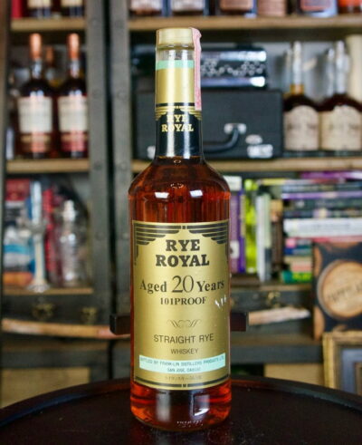 Rye Royal 20 year 101proof (1980’s) 750 ml - Image 3