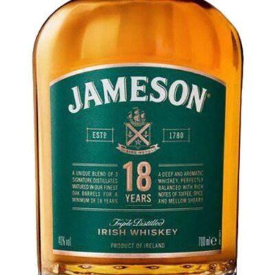 Jameson 18 Year Old Triple Distilled Irish Whiskey - Image 3