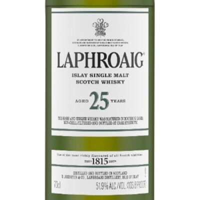 Laphroaig 25 Year Old Cask Strength 2021 Edition Single Malt Scotch Whisky - Image 3