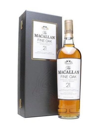 Macallan Fine Oak Scotch Single Malt 21 Year